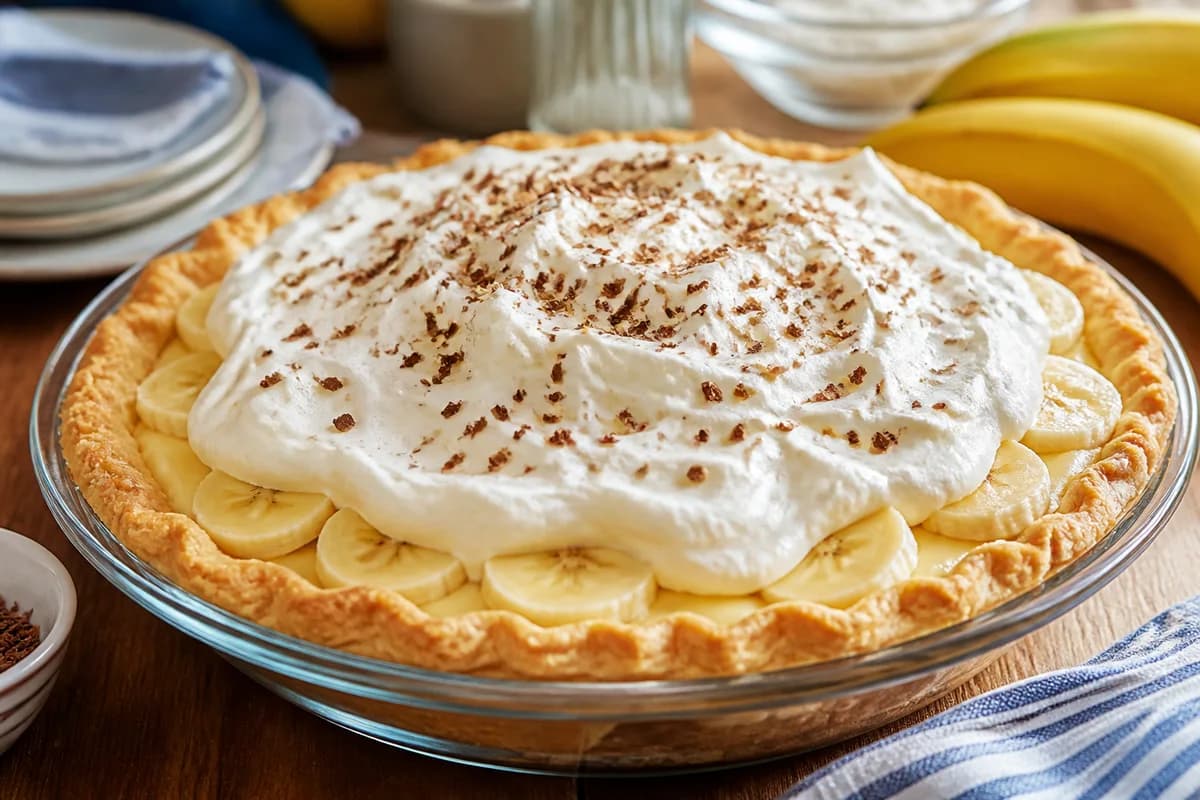 Finished Banana Creme Pie