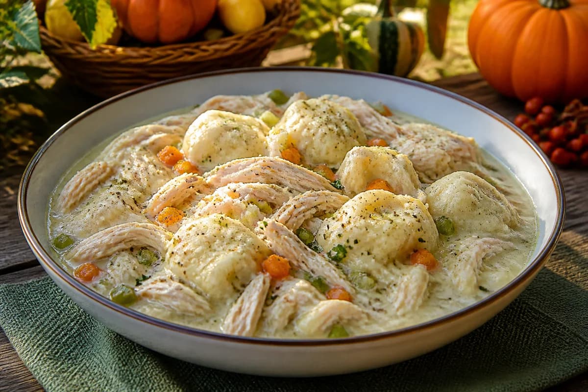 Finished Cracker Barrel Chicken N' Dumplins