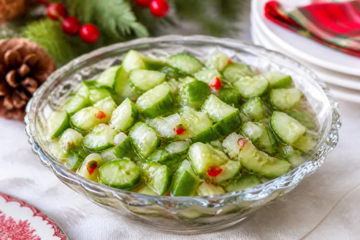 Finished Cucumber Relish