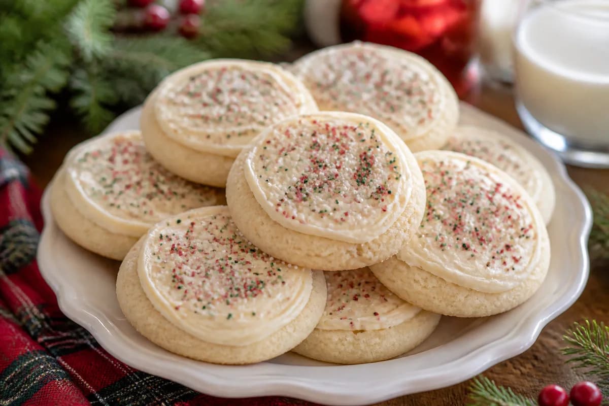 Finished Old Fashioned Sugar Cookies