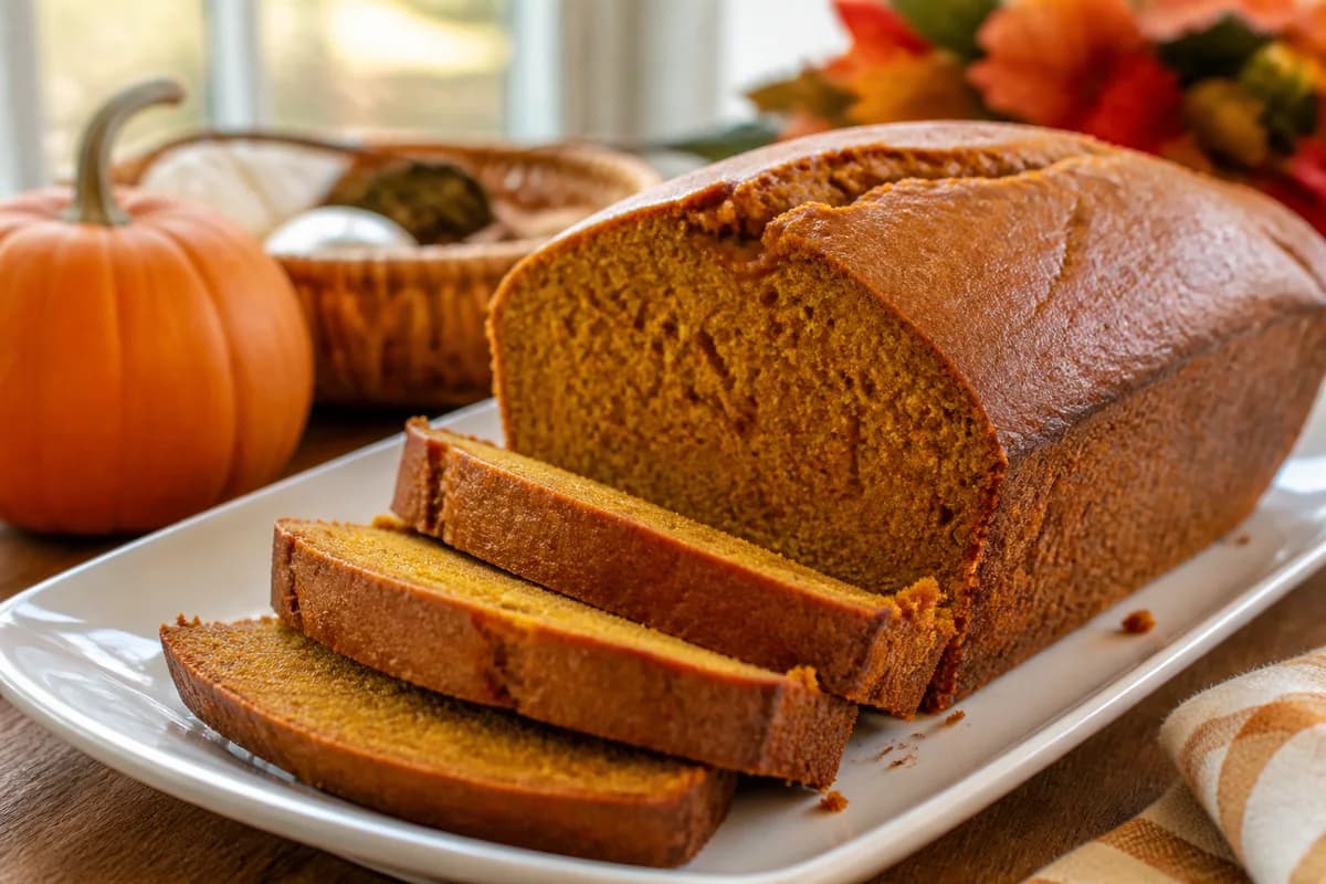 Finished Pumpkin Bread