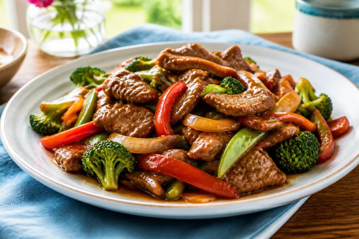 Finished Saucy Stir Fry
