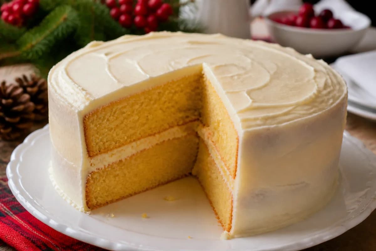 Finished Yellow Cake