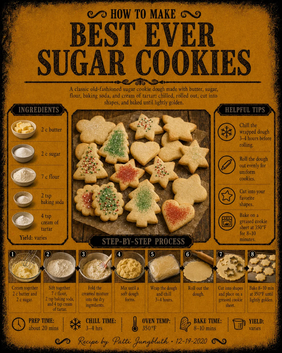 Official source card for Best Ever Sugar Cookies