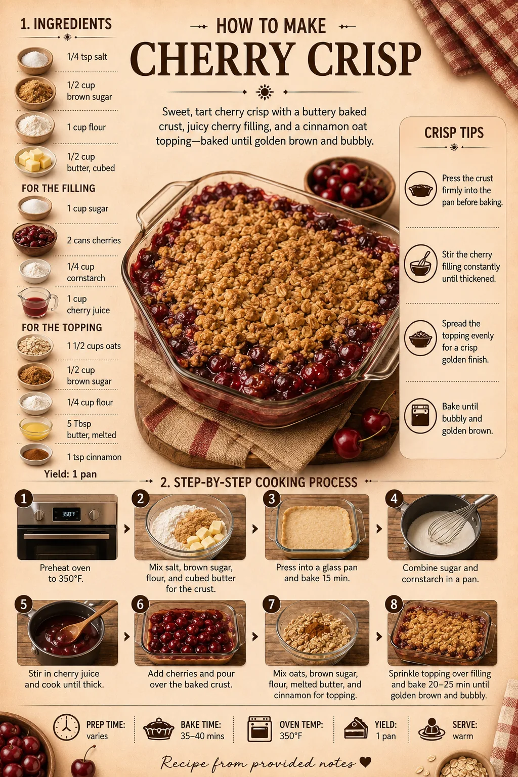 Official source card for Cherry Crisp