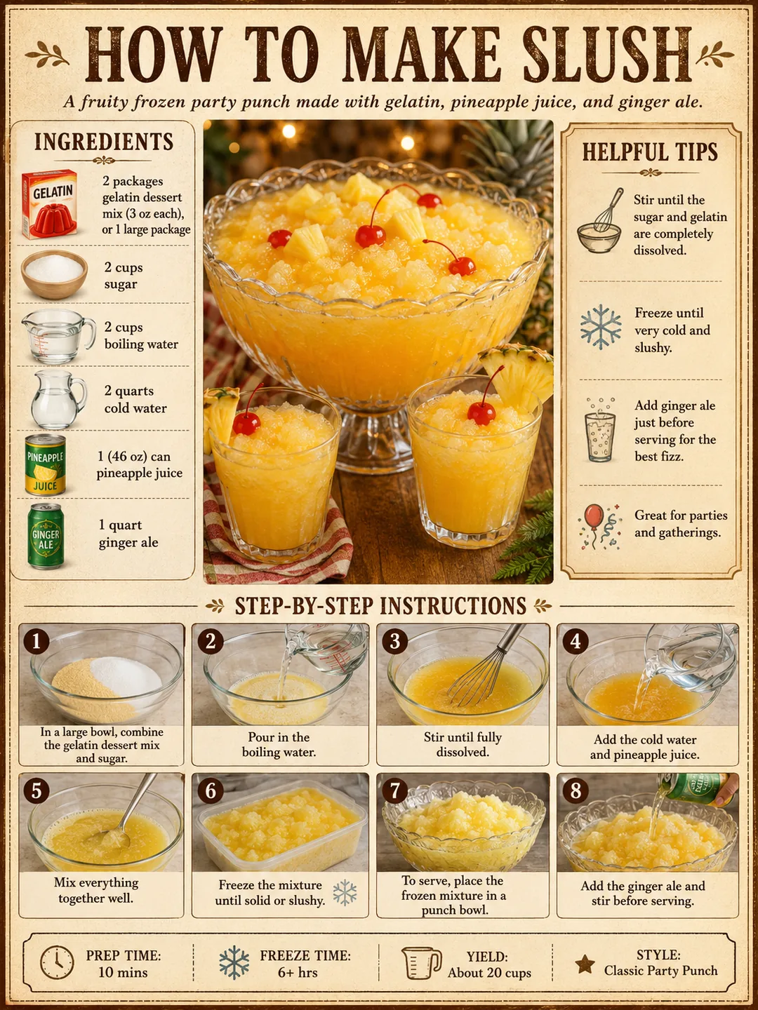Official source card for How To Make Slush