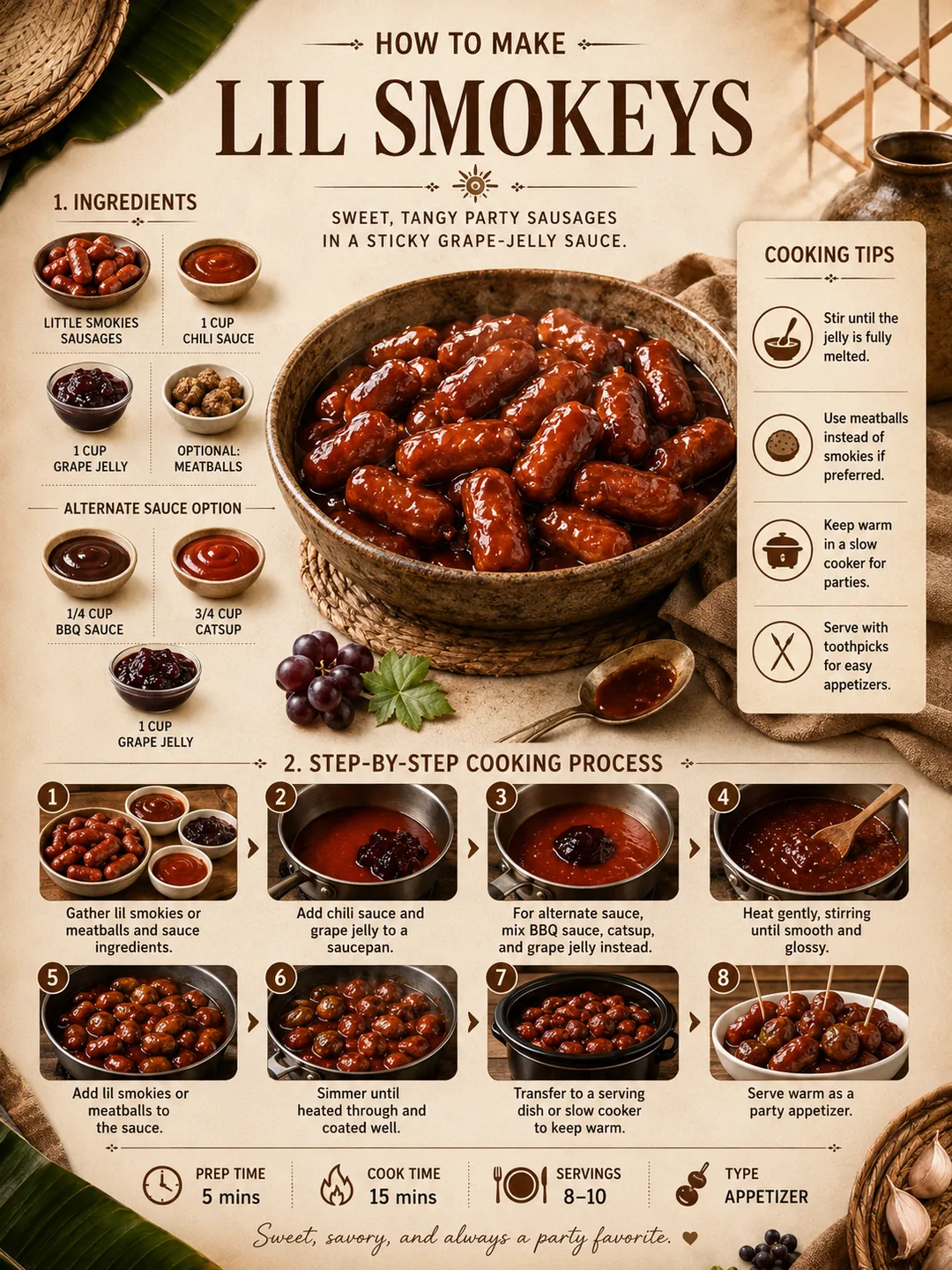 Official source card for Lil Smokeys