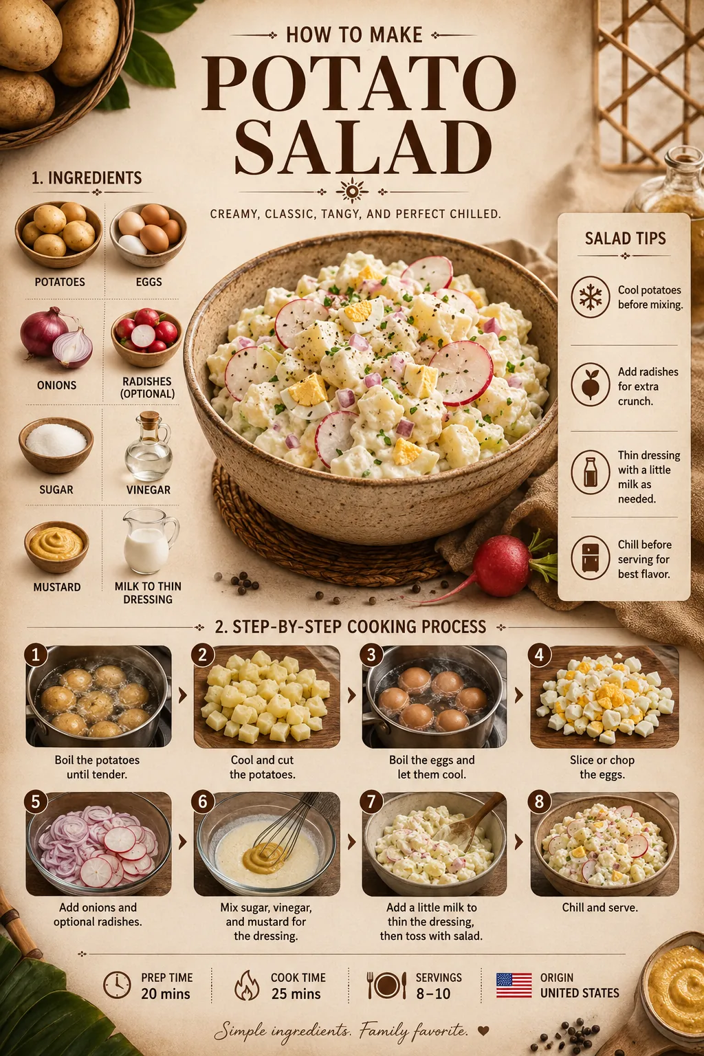 Official source card for Potato Salad