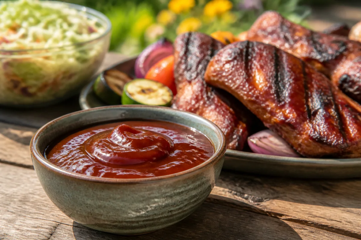 All Purpose BBQ Sauce prepared dish