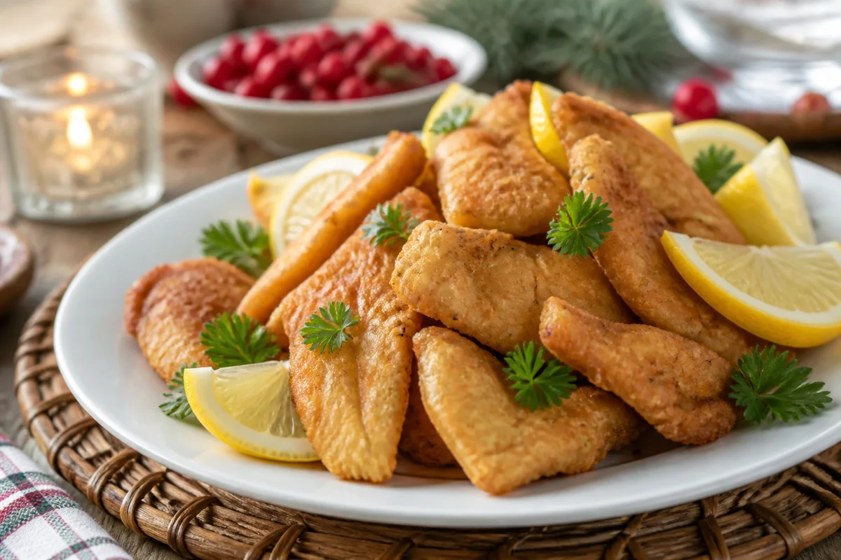 Batter Fried Shark prepared dish