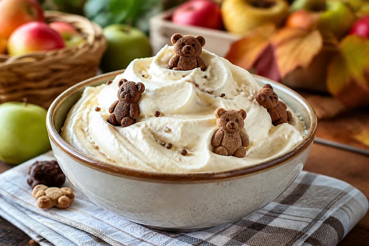 Bearrific Buttercream Frosting prepared dish