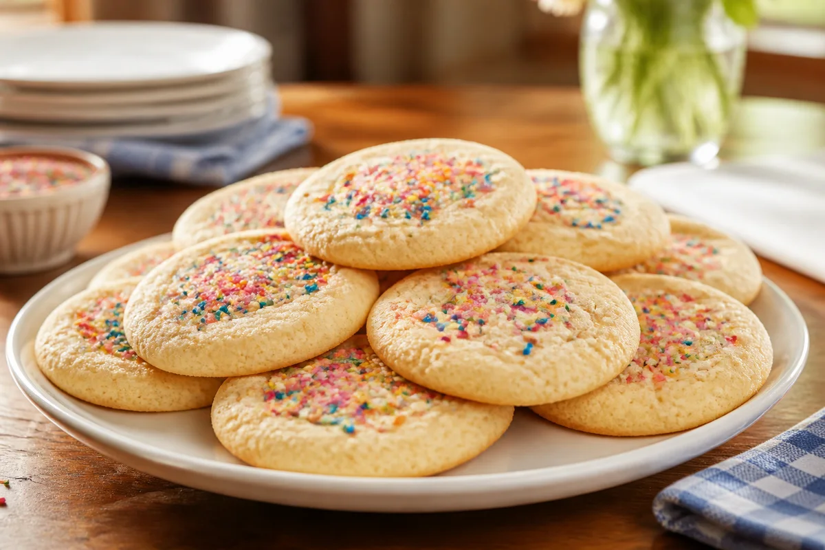 Best Ever Sugar Cookies prepared dish