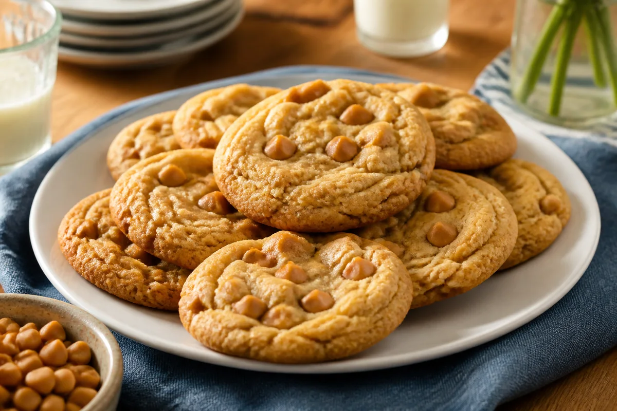Butterscotch Cookies prepared dish