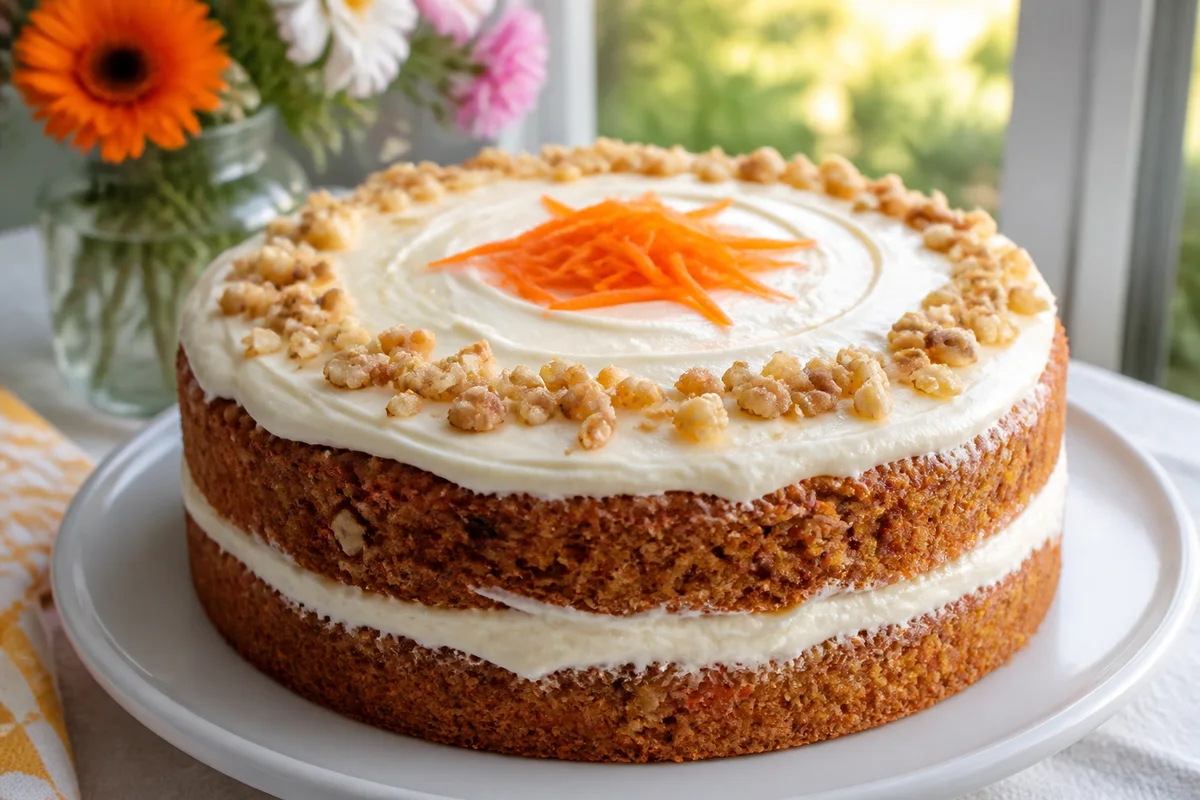 Carrot Cake prepared dish