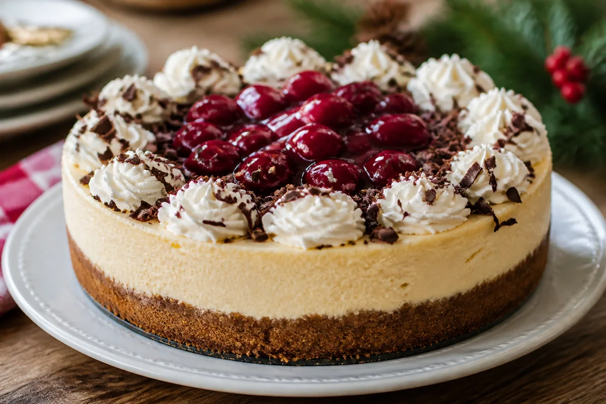 Cheesecake Supreme prepared dish