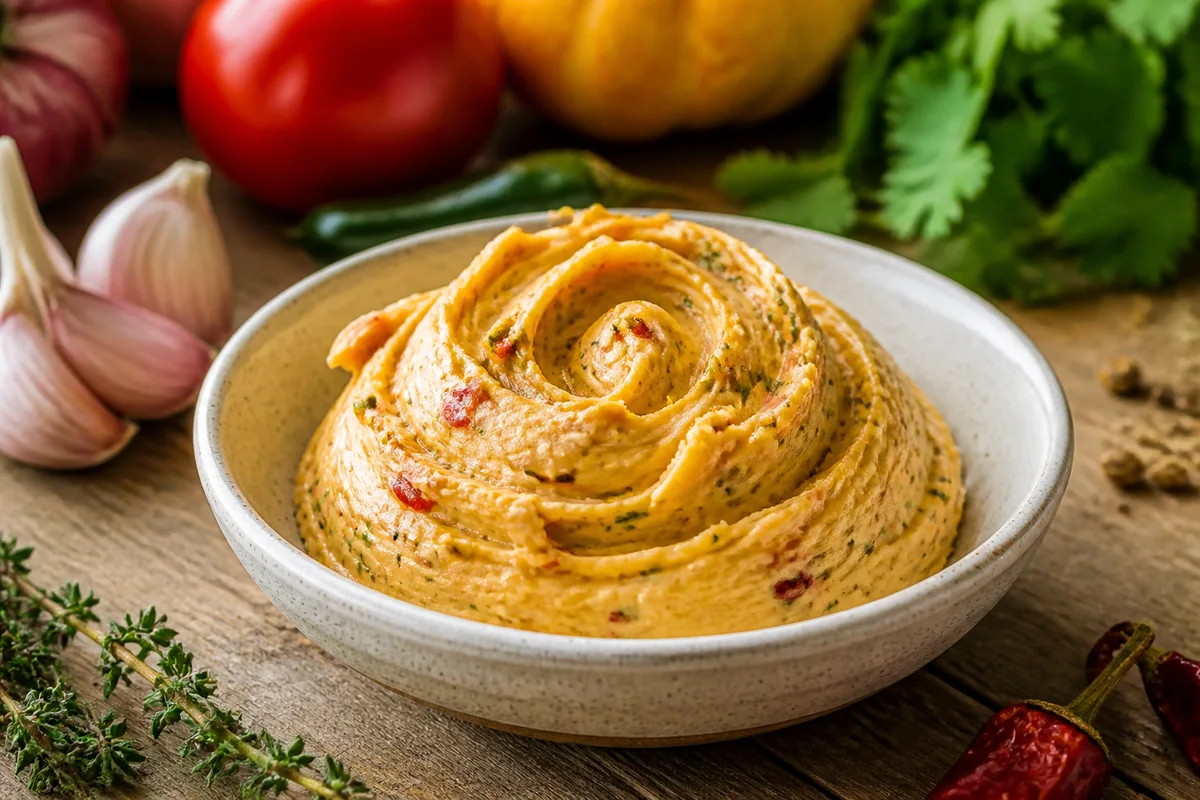 Chipotle Herb Butter prepared dish