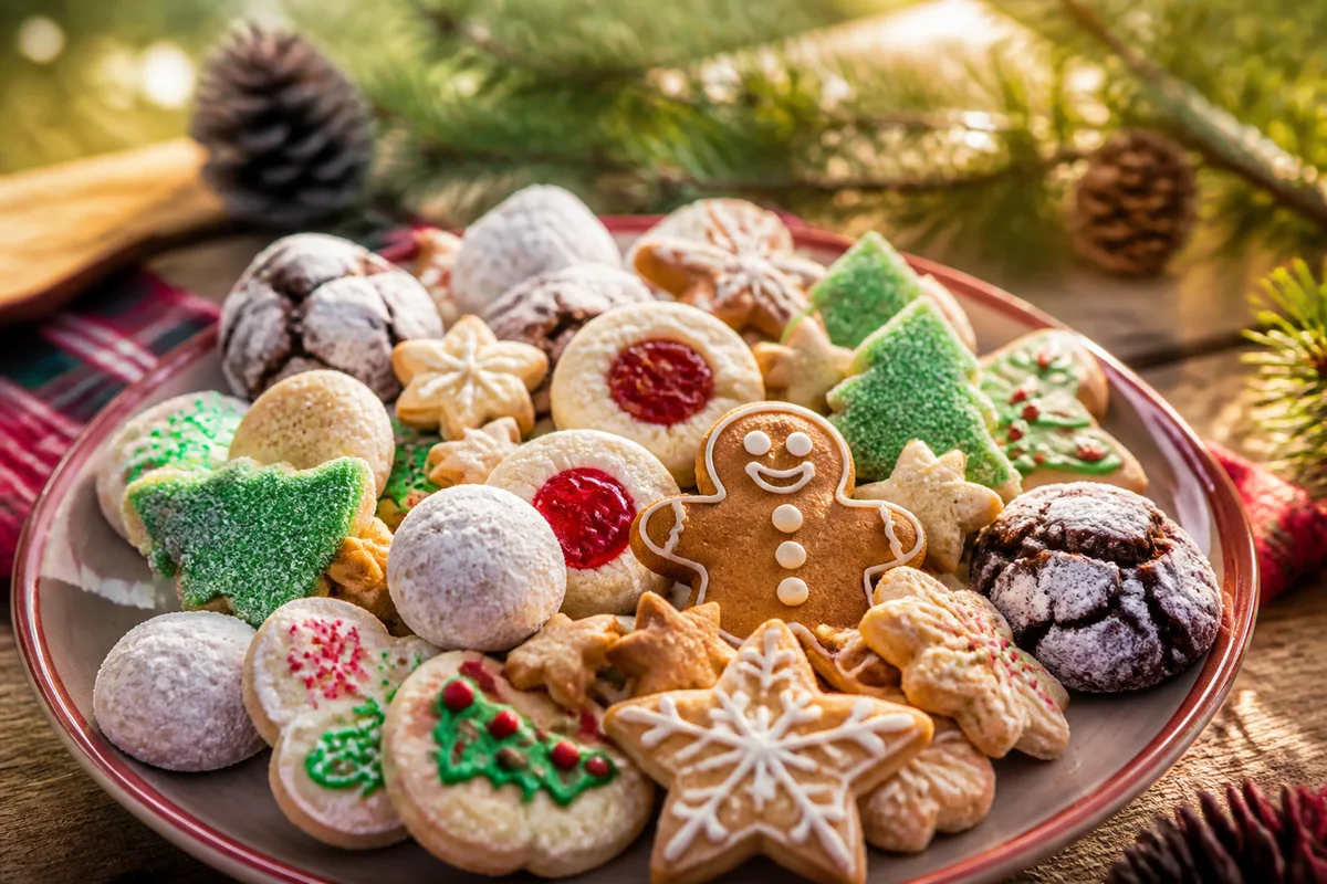 Christmas Cookies prepared dish