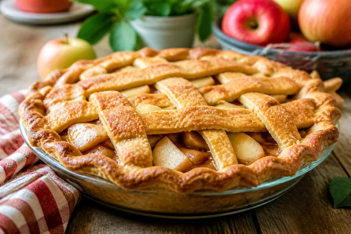 Dutch Apple Pie prepared dish