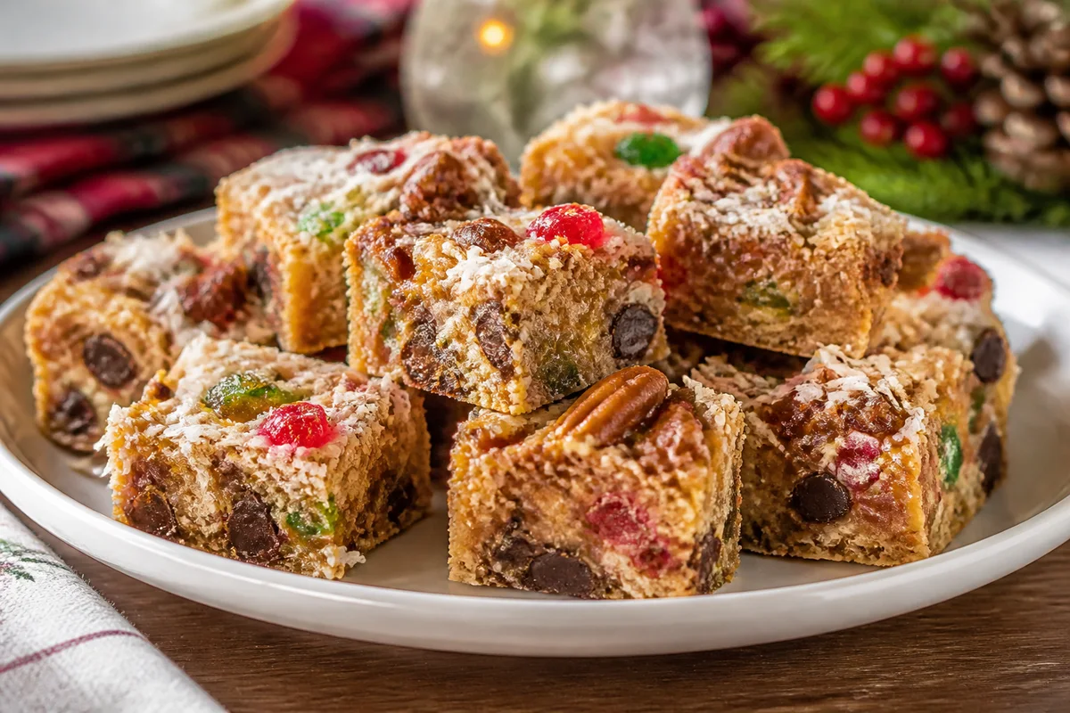 Grandma Pickel's Treasure Chest Bars prepared dish