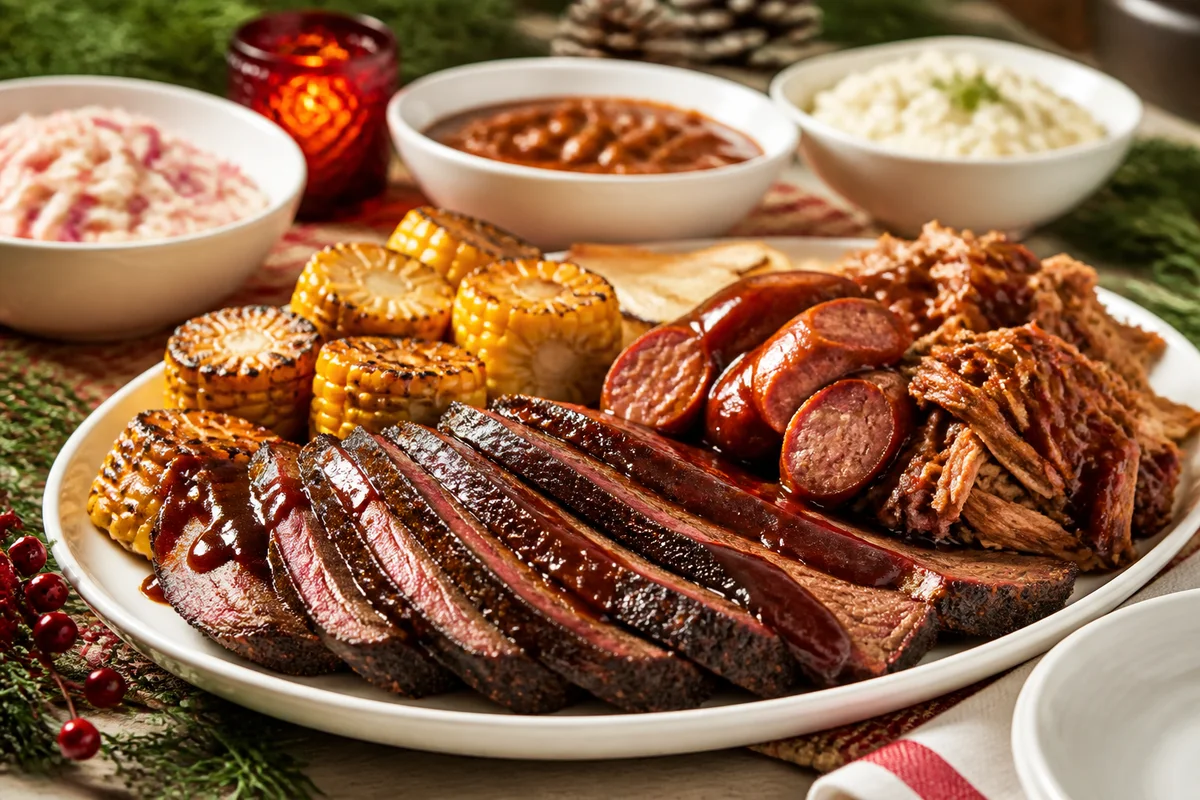 Homemade BBQ prepared dish