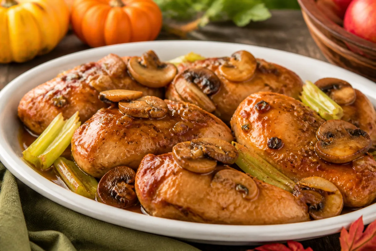 Manhattan Style Chicken prepared dish