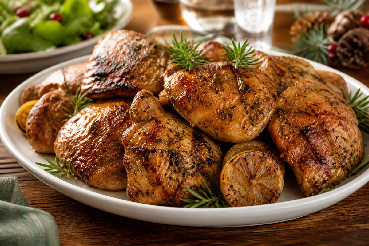 Marinated Chicken prepared dish
