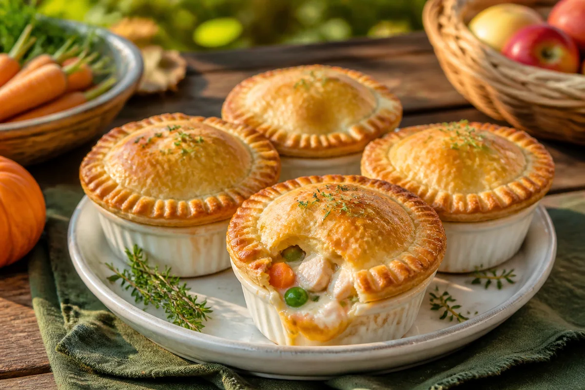 Mini Pot Pies prepared dish