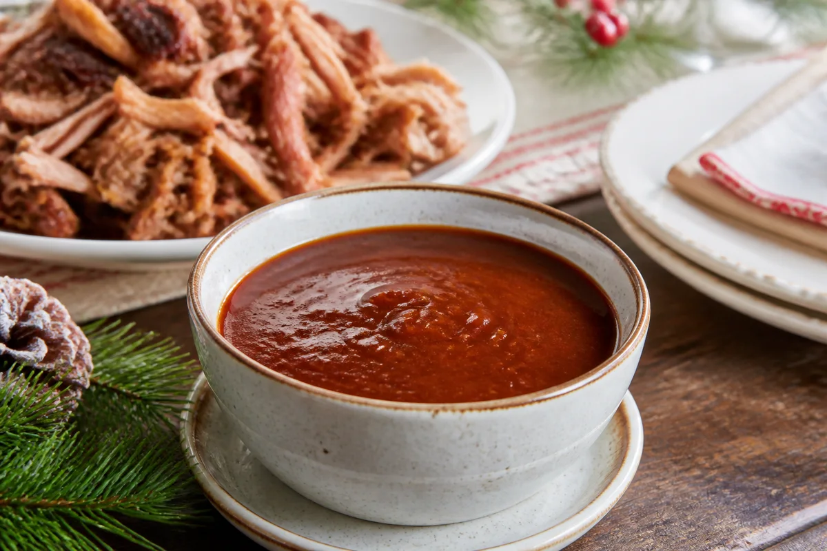 North Carolina BBQ Sauce prepared dish