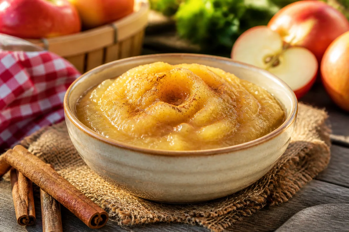 Old Fashioned Apple Sauce prepared dish