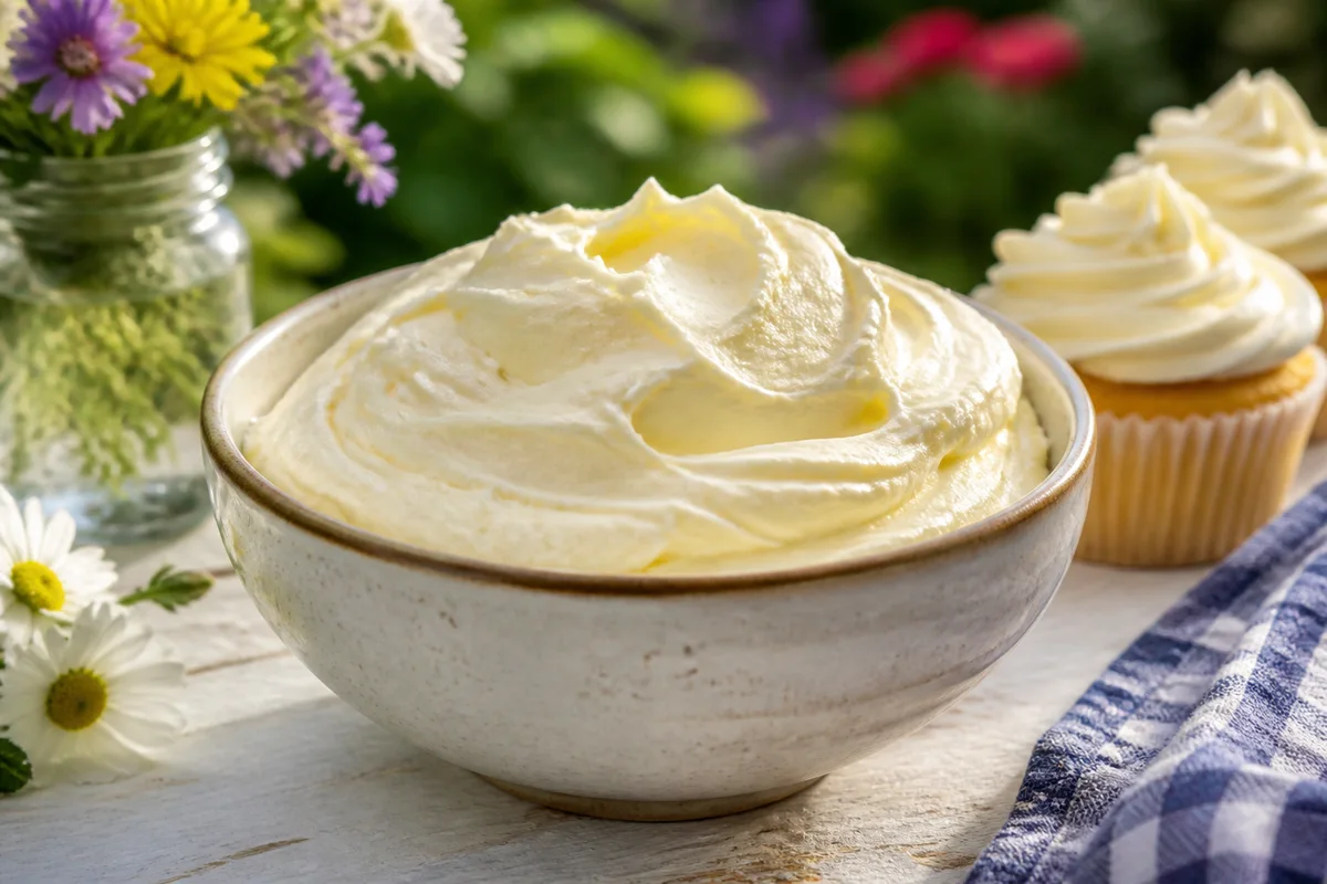 One Bowl Butter Cream Frosting prepared dish