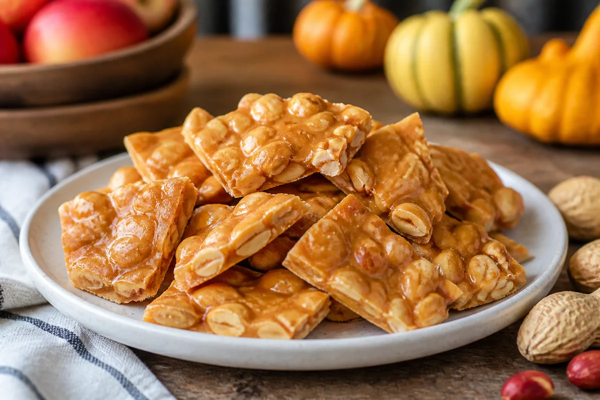 Peanut Brittle prepared dish