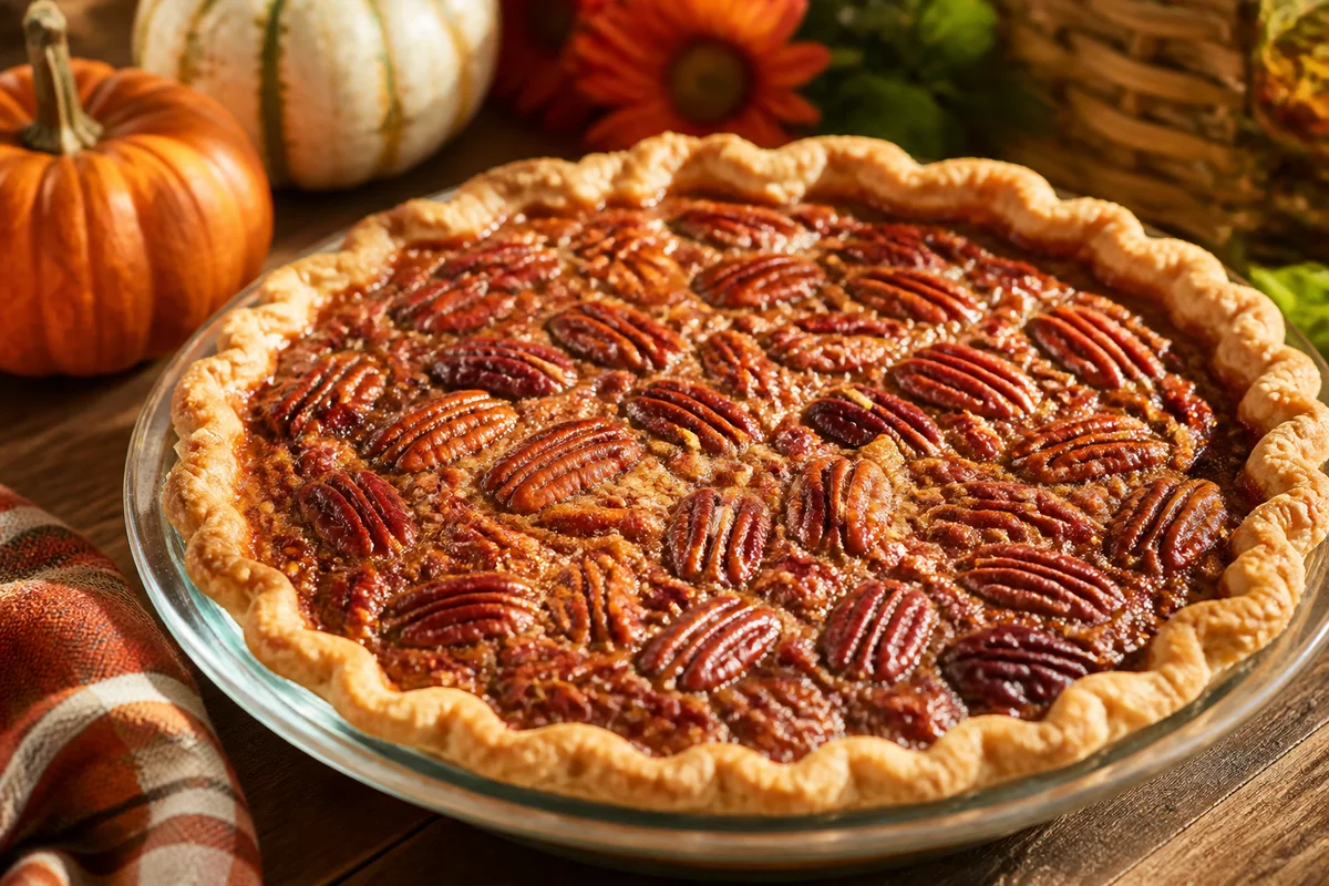 Pecan Pie prepared dish