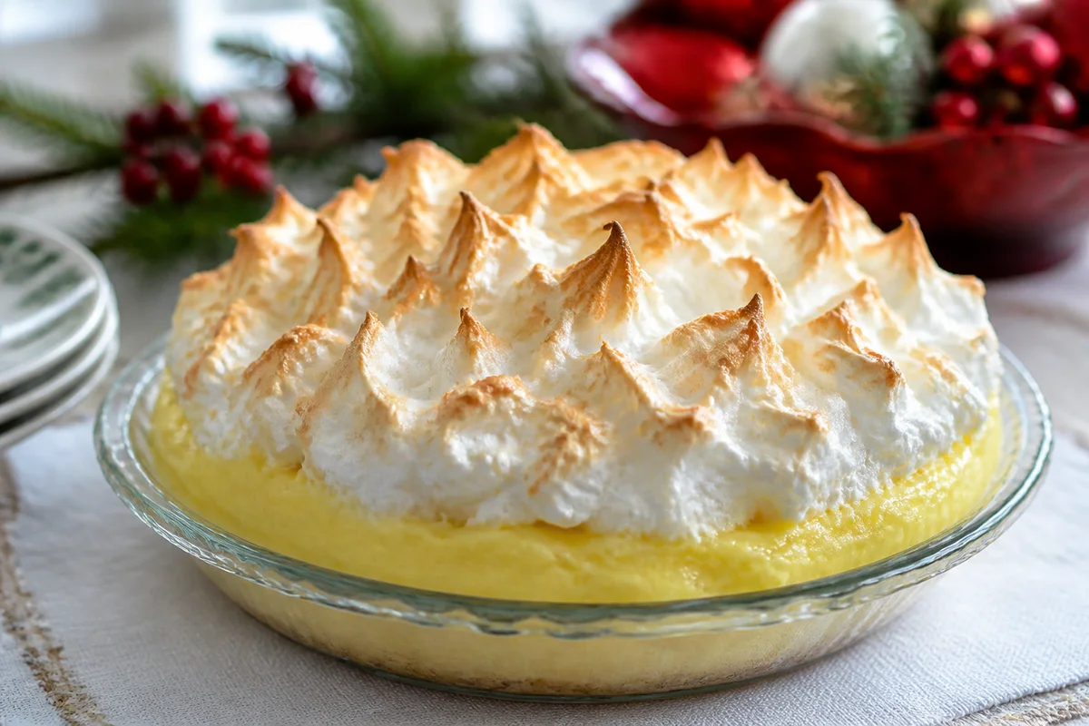 Pudding In A Cloud prepared dish